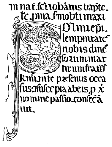 [No 23. Codex ven. monast. Sanctae Crucis in Jer. no 12.]
