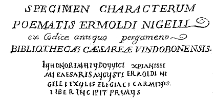 [Specimen Characterum]