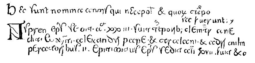 [Specimen codicis]