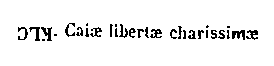 [Litterae]