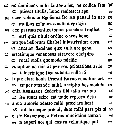 [Acrostichon]