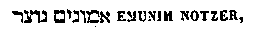 [Hebrew Text]