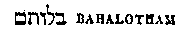 [Hebrew Text]