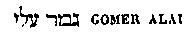 [Hebrew Text]