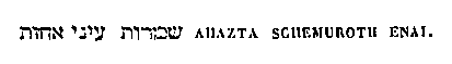 [Hebrew Text]