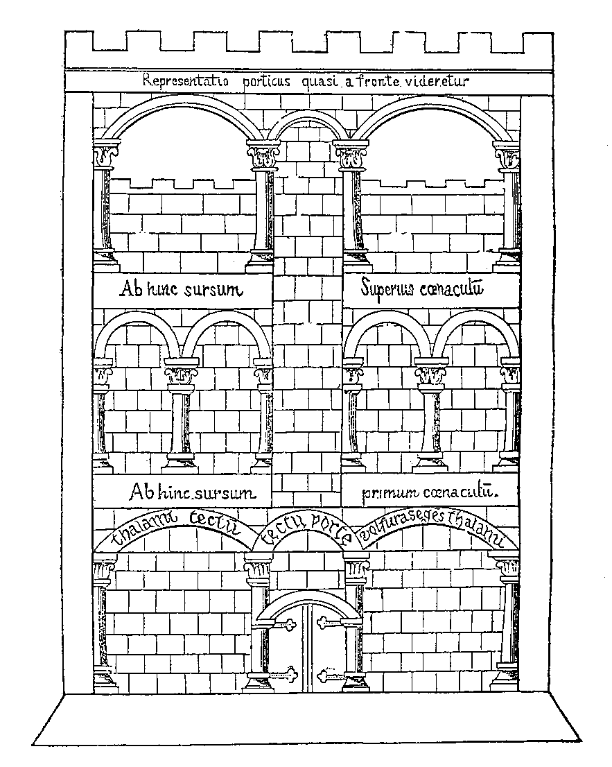 [Representatio porticus]